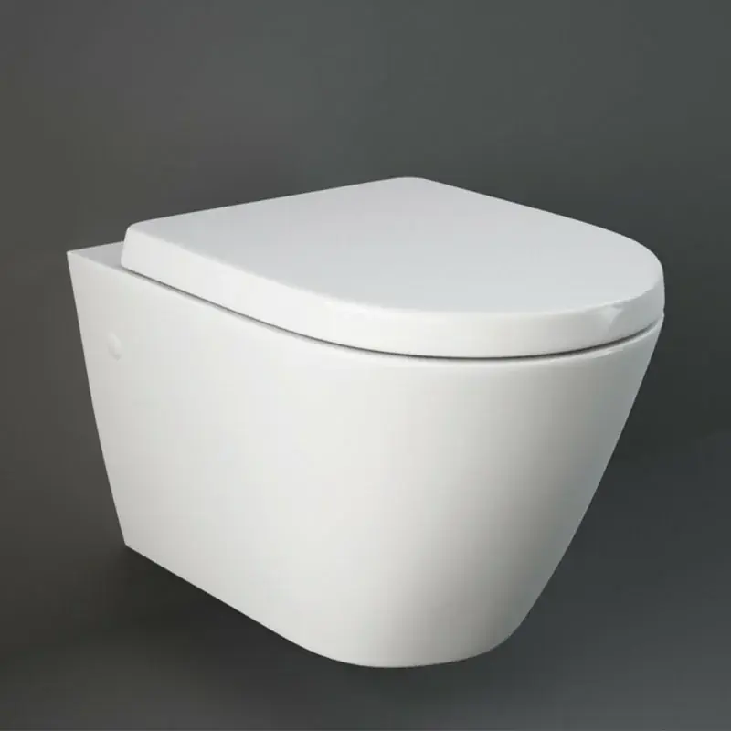 Acquista Ora Wc Sospeso RIMLESS Rak Collezione Resort Bianco senza brida