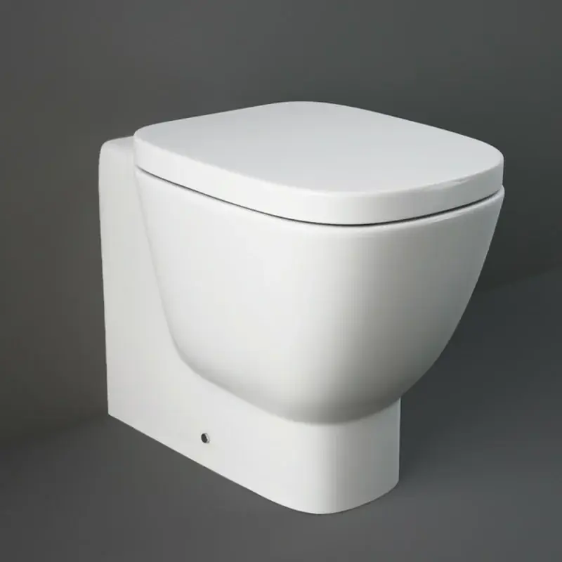 Vaso filomuro Rak serie One scarico multiplo con curva tecnica inclusa Professionale
