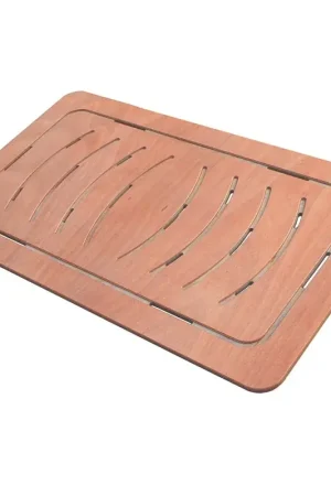 Di Tendenza Pedana doccia in legno marino 104 x 62 antiscivolo per piatto doccia 120 x 80