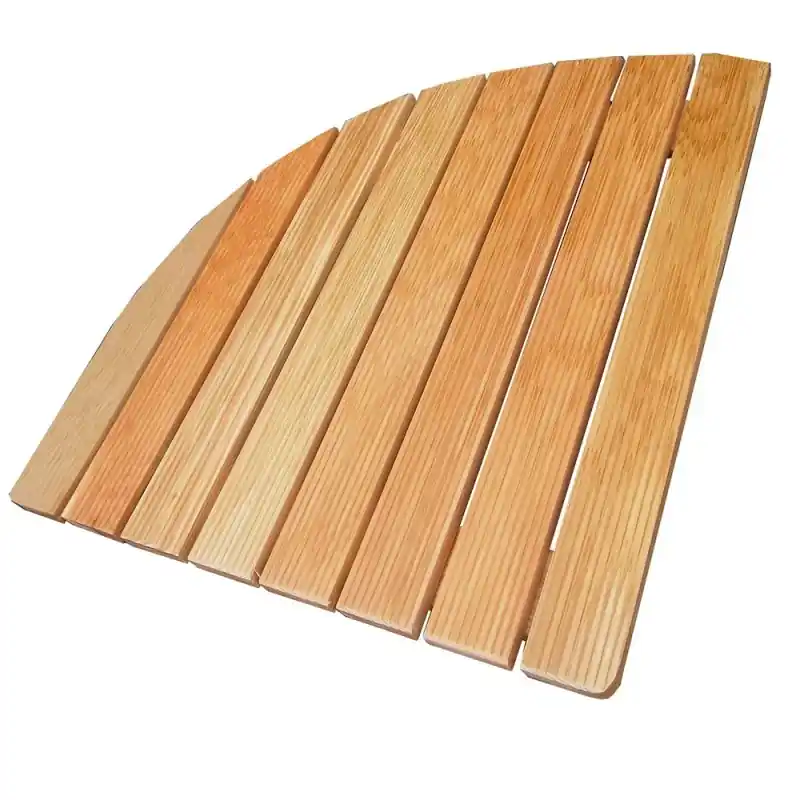 Pedana doccia lato 63 cm in legno per piatto doccia angolare lato 80 Sconto