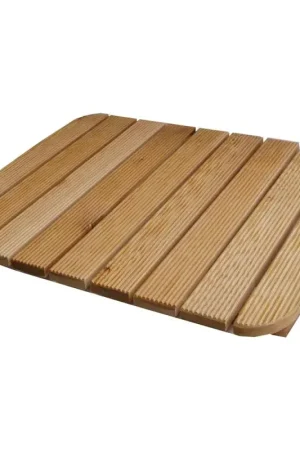 Pedana doccia antiscivolo 55 x 68 con spigoli arrotondati per piatto doccia 70x90 Esclusivo