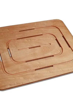 Ultima Occasione Pedana doccia in legno marino 54x68 antiscivolo per piatto doccia 70x90