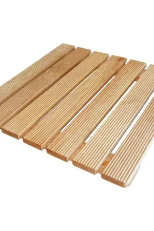 Quantità Limitata Pedana doccia 60x60 in legno massello per piatto doccia 80x80