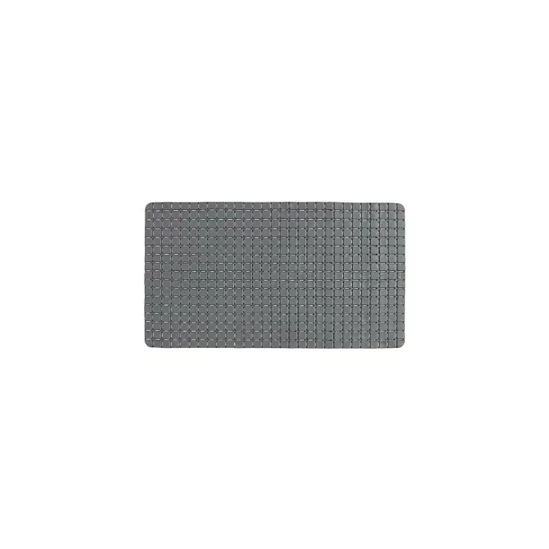 Tappeto Antiscivolo In PVC Per Doccia Mosaico Grigio 40x70 Cm Popolare