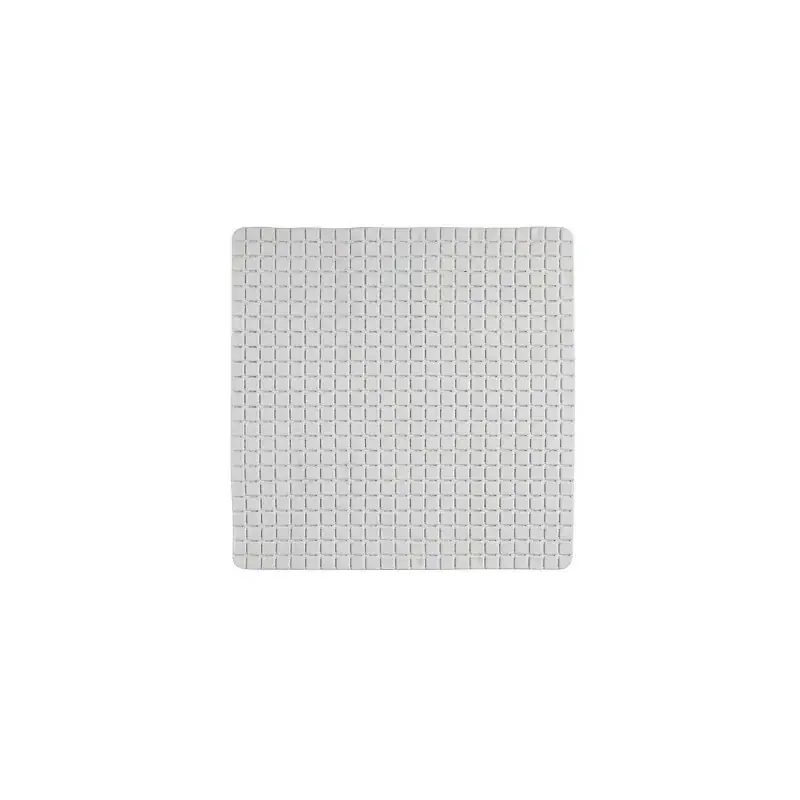 Promozione Tappeto Antiscivolo in PVC per Doccia Mosaico Bianco 54x54 cm