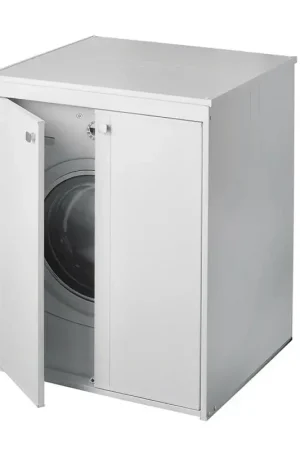 Novità Mobile copri lavatrice 70x60 da esterno in PVC con fissaggio incluso