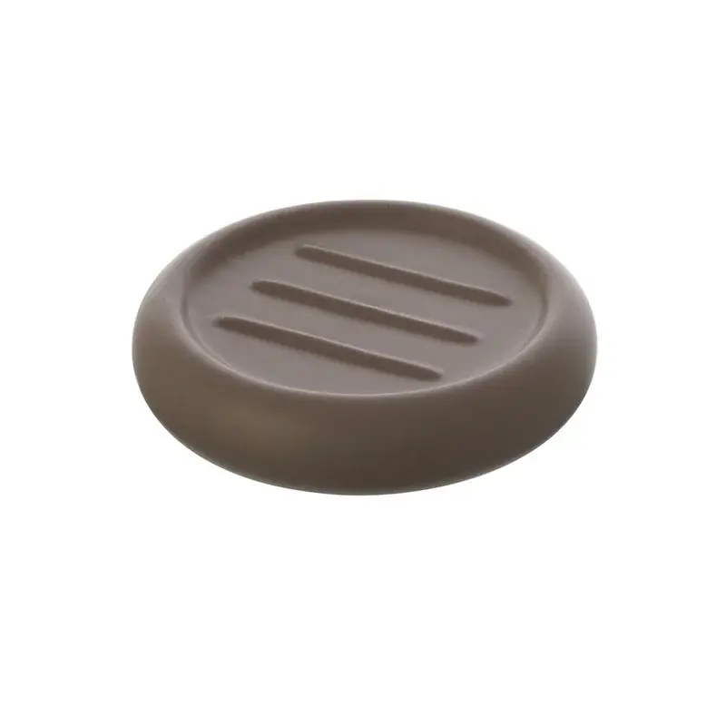 Più Venduto Portasapone Tondo Ceramica Tortora Da Appoggio Arredo Bagno