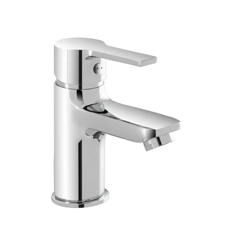 Vendita Finale Rubinetto per lavabo cromato in ottone con piletta automatica Prima