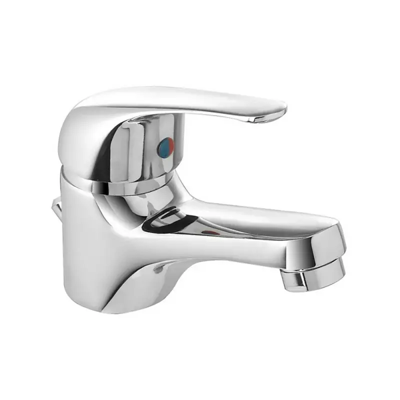 Miscelatore per lavabo con piletta automatica in ottone cromato Kant Ultima Occasione