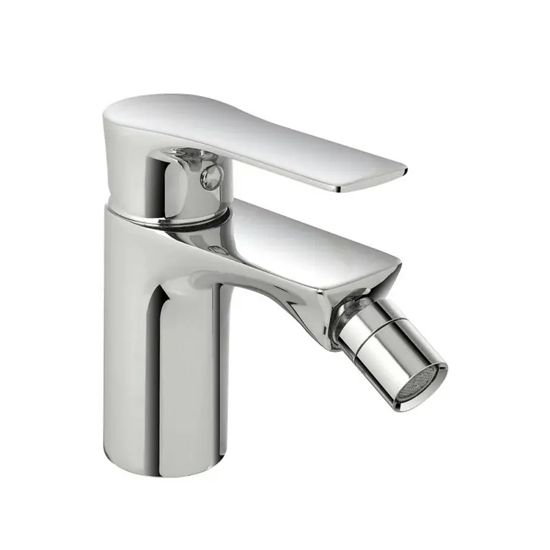 Miscelatore bidet Flat in ottone cromato con piletta click clack Miglior Prezzo