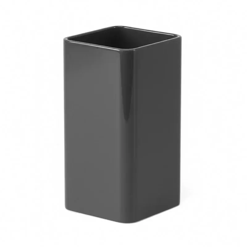 Prezzo Basso Porta spazzolini bagno grigio in plastica Star