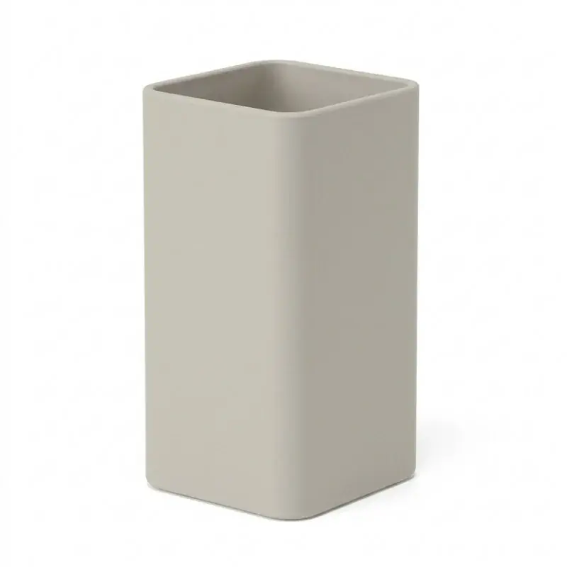 Promozione Esclusiva Porta spazzolini beige da bagno in plastica Star