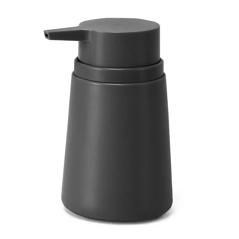 Dispenser sapone grigio design tondo in plastica Pop Offerta Del Giorno