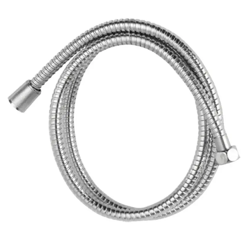 Flessibile Doccia 150 cm Acciaio Cromo con Doppia Aggrafatura Offerta Lampo