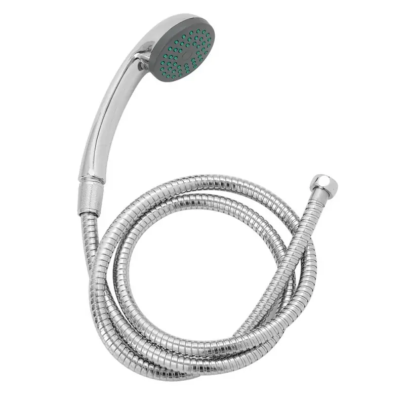 Direttamente Dal Produttore Set Doccia cromato con laccio doccia 150 cm acciaio Inox