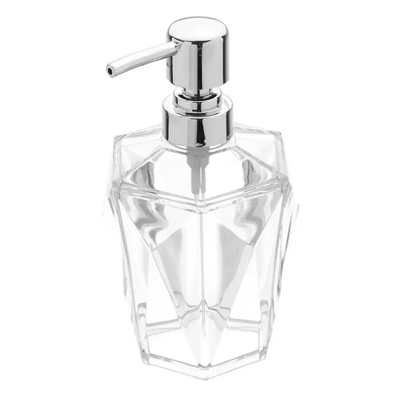 Compra Oggi Stesso Dispenser Sapone Bianco Trasparente Forma a Diamante