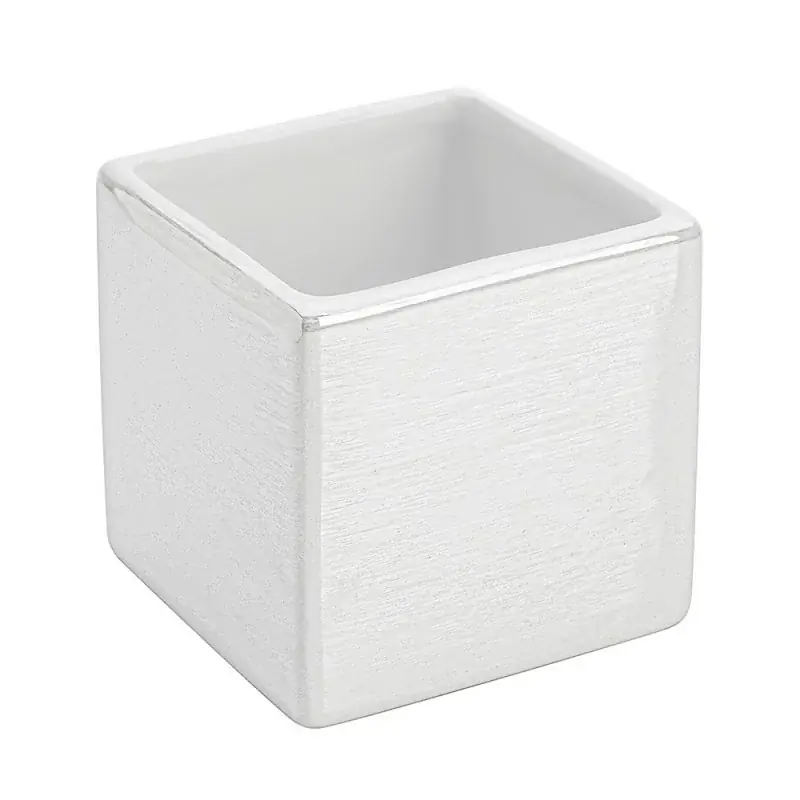 Offerta Del Giorno Portaspazzolino in Ceramica Lucida Bianco Cuba