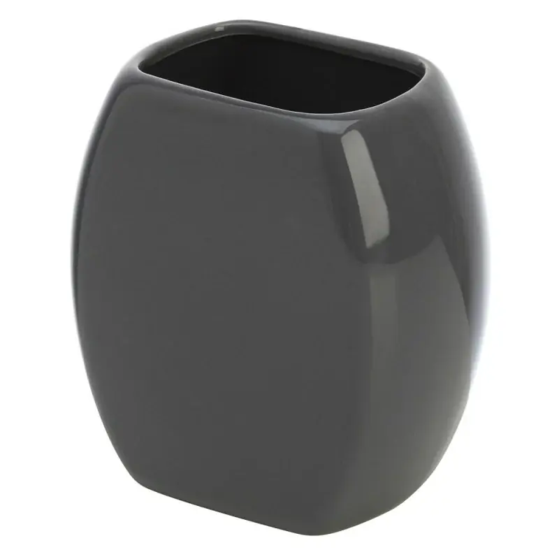 Bestseller Porta spazzolini bagno grigio d‘appoggio in ceramica