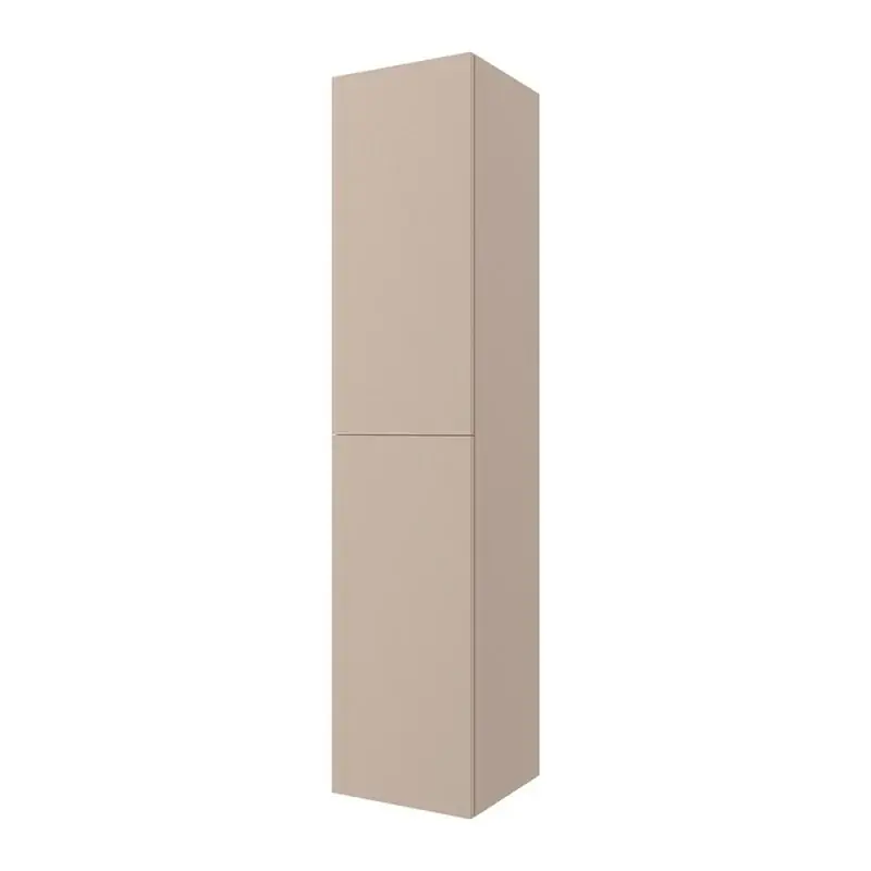 Prezzo Conveniente Colonna bagno sospesa 160 cm Melody cappuccino opaco con ante reversibili