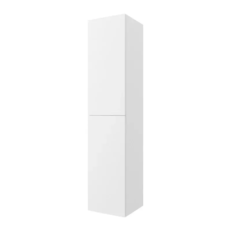 Colonna bagno sospesa 160 cm Melody bianco opaco con ante reversibili Economico