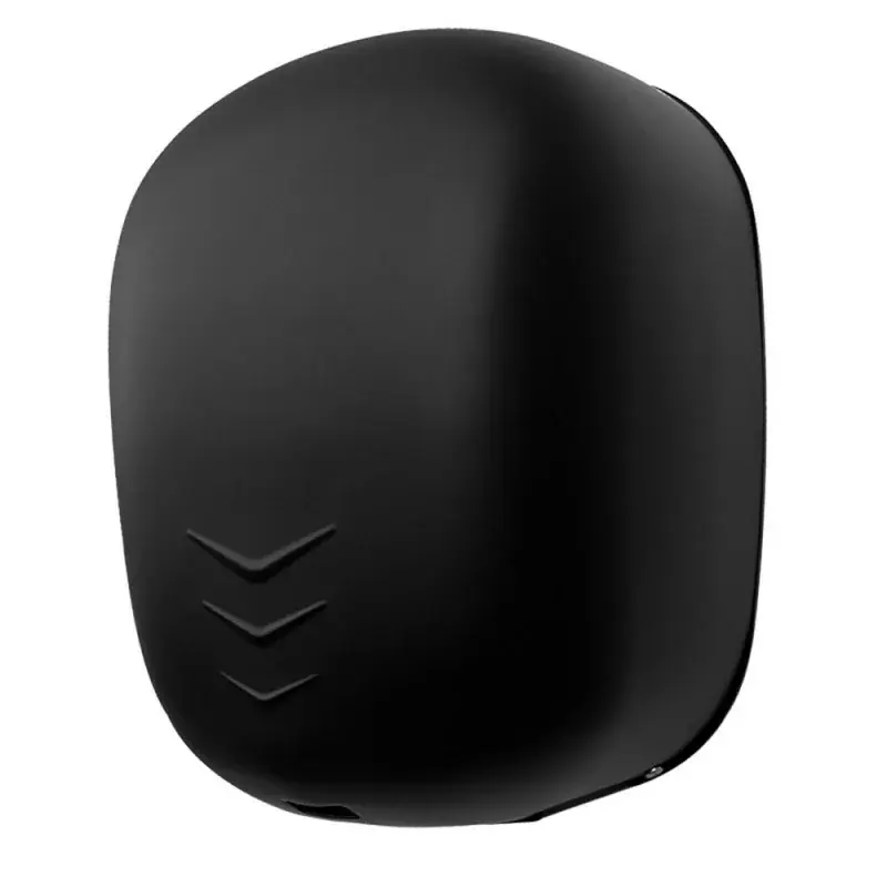 Consegna Rapida Asciugamani elettrico con sensore fotocellula 1100W ultra veloce nero