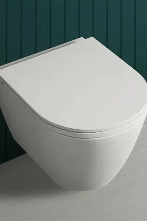 Wc sospeso rimfree serie Feeling in ceramica con finitura bianco matt Occasione Imperdibile