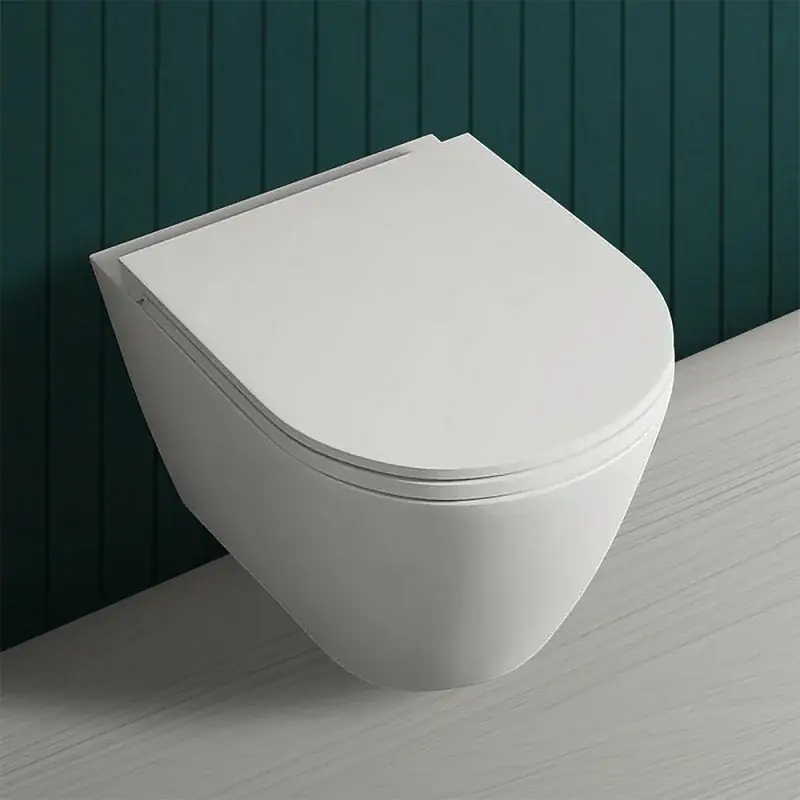 Wc sospeso rimfree serie Feeling in ceramica con finitura bianco matt Occasione Imperdibile
