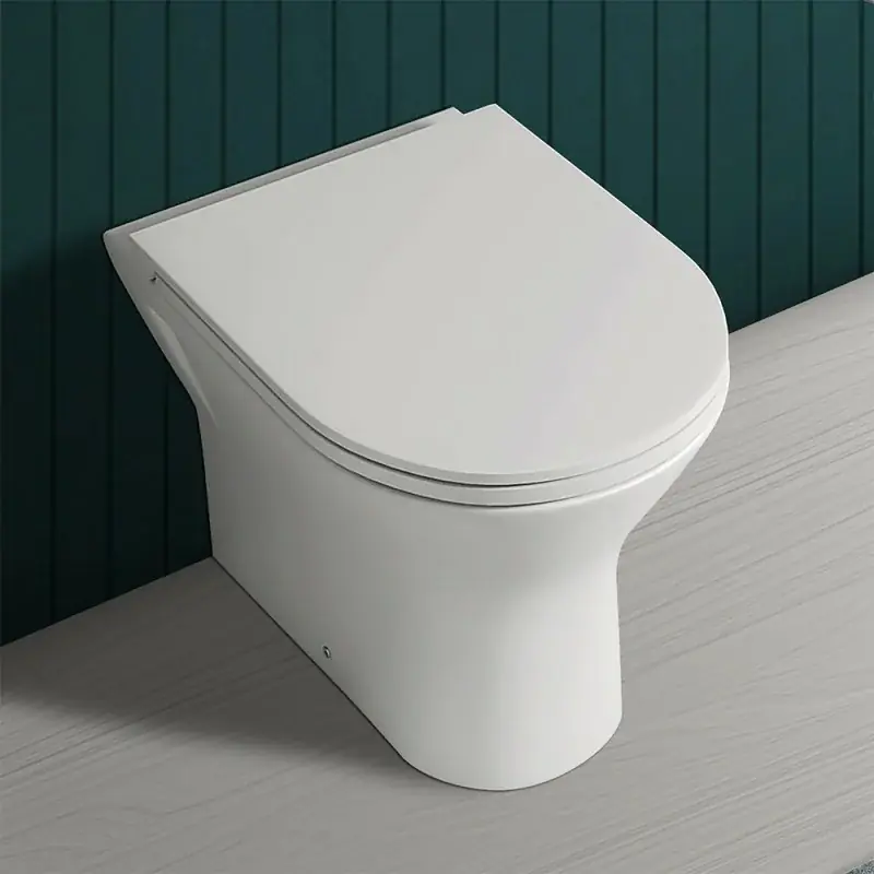 Water filomuro serie Feeling senza brida in ceramica bianco matt Spedito Oggi