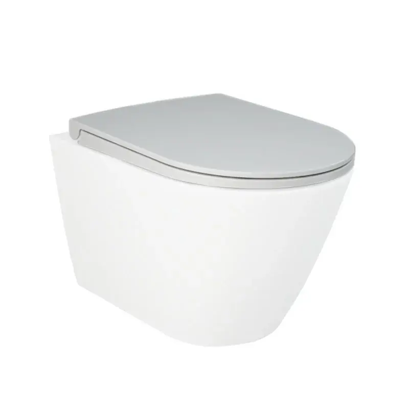 Vendita Finale Copriwater slim serie Feeling soft-close in bianco matt con sgancio rapido