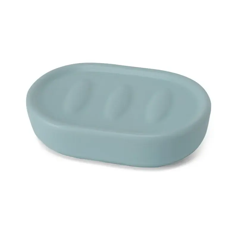 Porta sapone bagno turchese in ceramica antibatterica Sidney Sconto