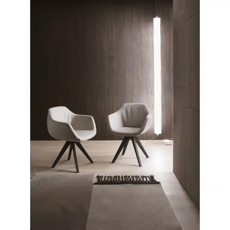 Compra Adesso Ozzio Poltroncina Delia art. S453 struttura in faggio e seduta in tessuto da H.80 cm