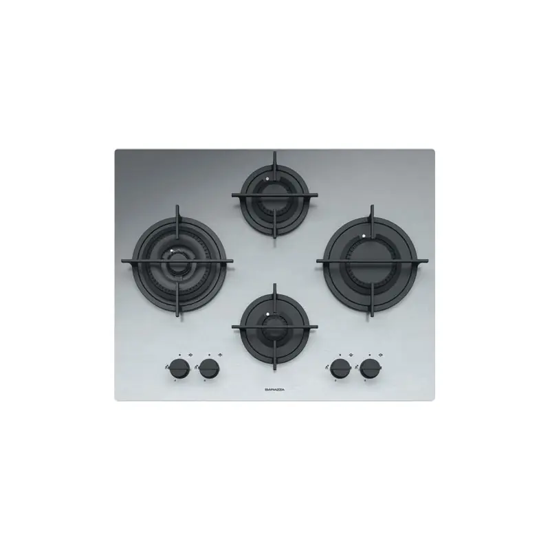 Barazza Piano cottura a gas MOOD 1PMD64 finitura inox satinato da 65 cm Direttamente Dal Produttore