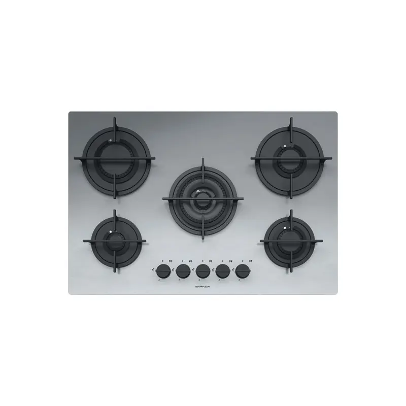 Solo Oggi Barazza Piano cottura a gas MOOD 1PMD75 finitura inox satinato da 75 cm