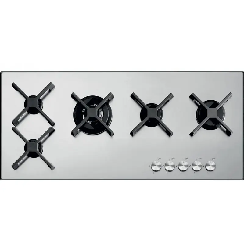 Barazza Piano cottura a gas SELECT PLUS 1PSP105 finitura inox satinato da 100 cm Pagamento Sicuro