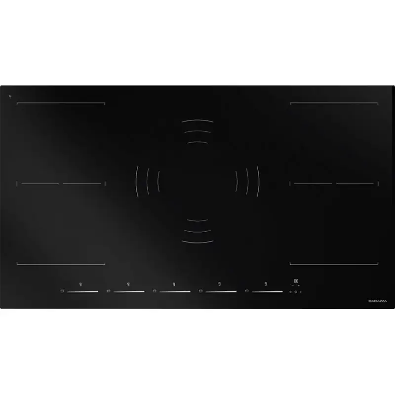 Barazza Piano cottura a induzione SPACE 1PIDS90N in vetroceramica nero da 90 cm Offerta Speciale