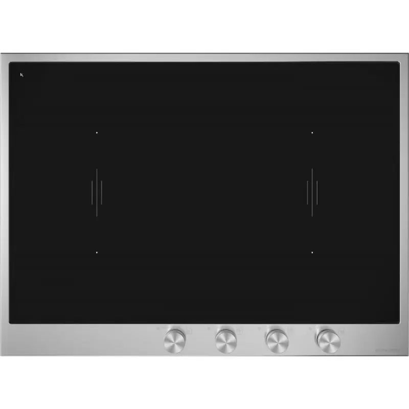 Saldi Barazza Piano cottura a induzione B_FREE 1PBF7ID in vetroceramica nero e inox satinato da 69 cm