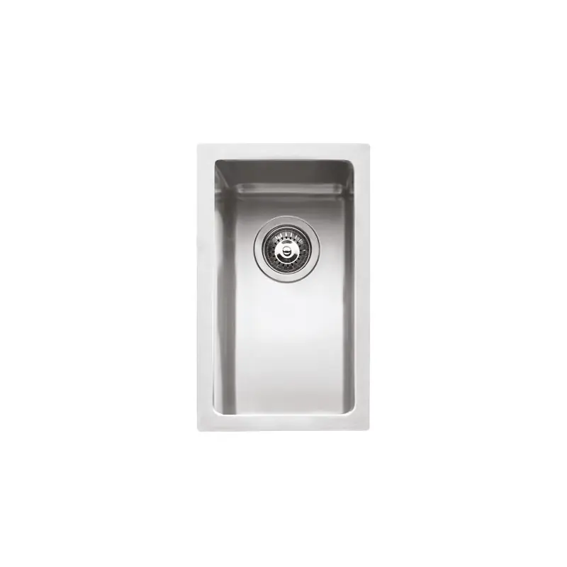 Prezzo Scontato PRONTA CONSEGNA - Barazza Lavello una vasca QUADRA R15 1x1840I finitura inox satinato da 18x40 cm