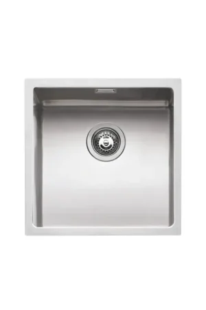 Acquista Ora PRONTA CONSEGNA - Barazza Lavello sottotop a una vasca QUADRA R15 1x4040S finitura inox satinato da 40x40 cm sottotop