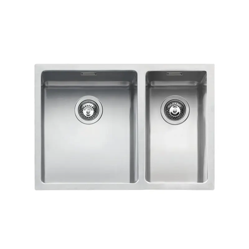 PRONTA CONSEGNA - Barazza Lavello una vasca QUADRA R15 1x642I finitura inox satinato da 58.5x44 cm Scelto Dai Clienti