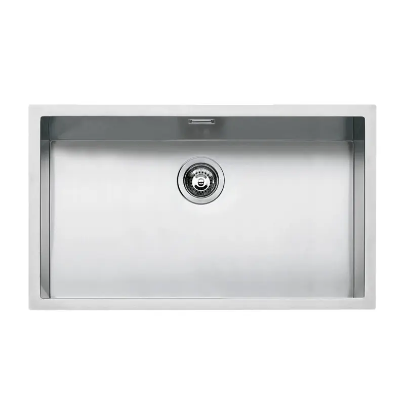 Occasione Imperdibile PRONTA CONSEGNA - Barazza Lavello una vasca QUADRA R15 1x7040I finitura inox satinato da 71x40 cm