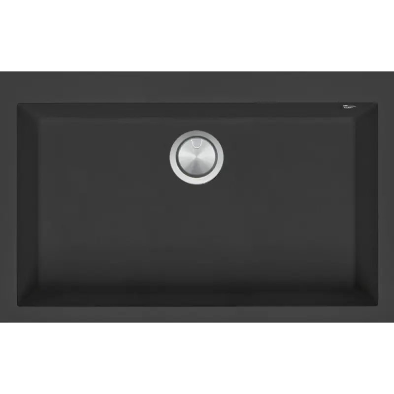 Barazza Lavello una vasca SOUL 1LSO81N finitura b_granite nero da 79.5x50.5cm Offerta Limitata