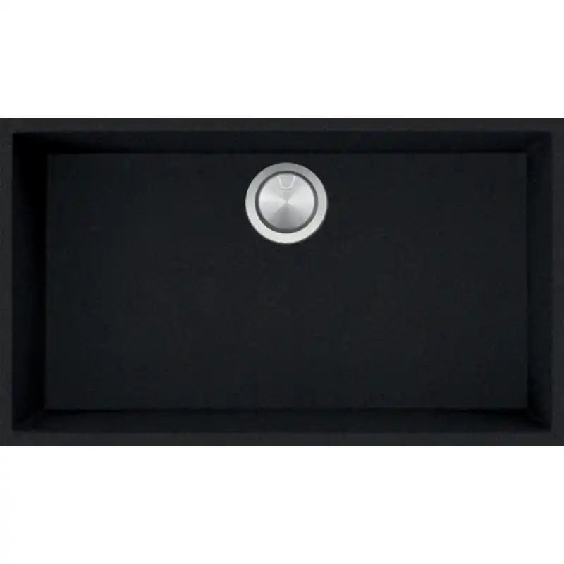 Vendita Finale Barazza Lavello sottotop a una vasca SOUL 1QSO81NS finitura b_granite nero da 72.5x40.5cm