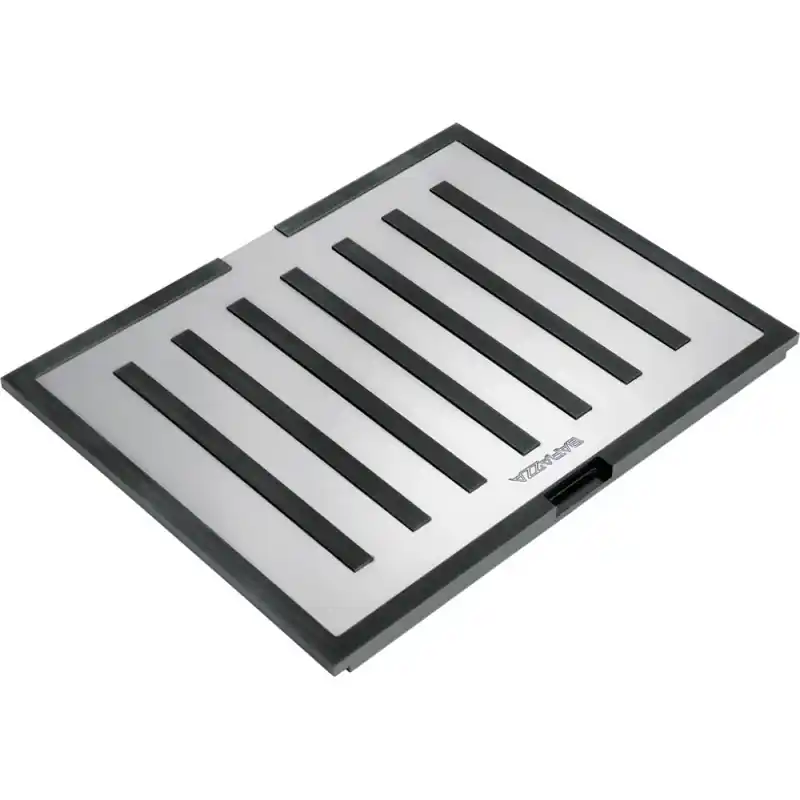 Bestseller Barazza Tagliere multiuso B_FREE 1TBF finitura inox e HPL nero da 33x41 cm