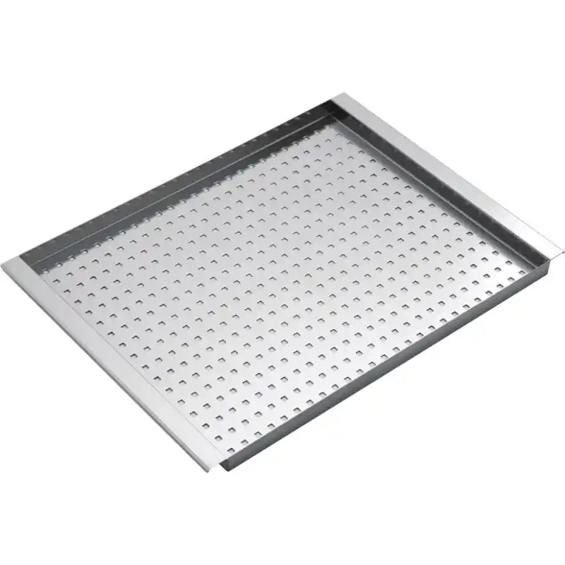 Compra Online Barazza Coprivasca forato 1CIVQ finitura inox da 25x43 cm