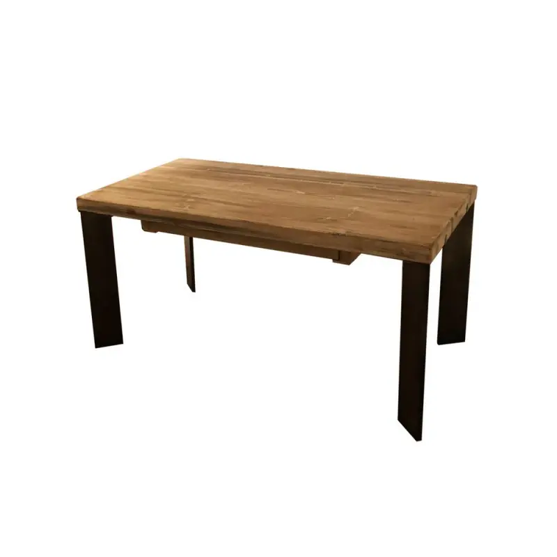 Prezzo Scontato TavoloBello Tavolo fisso Madison con struttura in metallo e piano a scelta da 200x100 cm - Con 2 allunghe optional - VOUCHER EXTRA 19% NEL CARRELLO