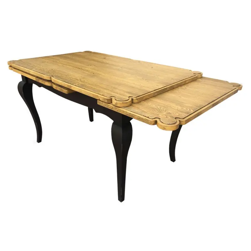 TavoloBello Tavolo allungabile Milano Cobra con struttura in legno e piano in legno da 140x90 cm - Con 2 allunghe - VOUCHER EXTRA 19% NEL CARRELLO Bestseller