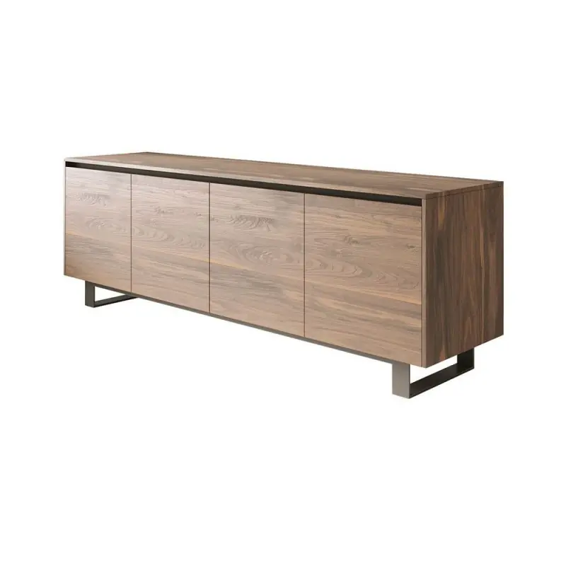 Più Venduto TavoloBello Madia Air con basamento in metallo da L.240 cm e H.78 cm – 4 ante - VOUCHER EXTRA 19% NEL CARRELLO