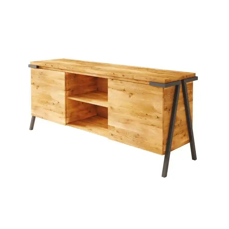 Offerta Limitata TavoloBello Madia Denali con basamento in metallo da L.180 cm e H.78 cm – 3 ante - VOUCHER EXTRA 19% NEL CARRELLO