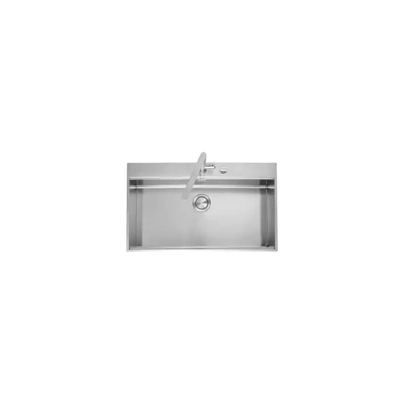 Prezzo Ridotto Barazza Lavello una vasca B_FREE 1LBF9 finitura inox satinato da 86x51 cm