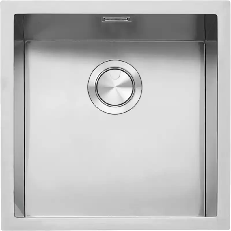 Popolare Barazza Lavello sottotop a una vasca R12 1QR40S finitura inox satinato da 43x43 cm